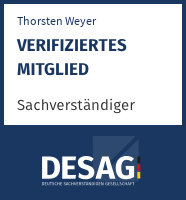Sachverständiger DESAG Logo Thorsten Weyer