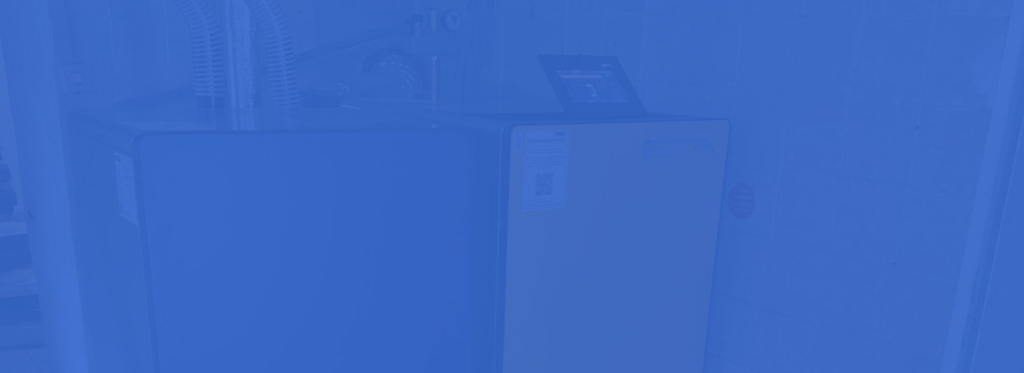 Bild einer Holzheizung